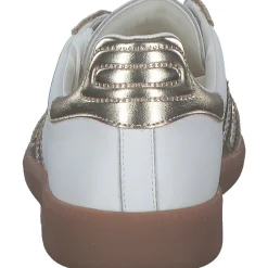 Back 70 Cloud 2505, Schnürschuhe, Damen, white/metallic gold