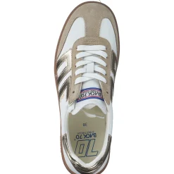 Back 70 Cloud 2505, Schnürschuhe, Damen, white/metallic gold