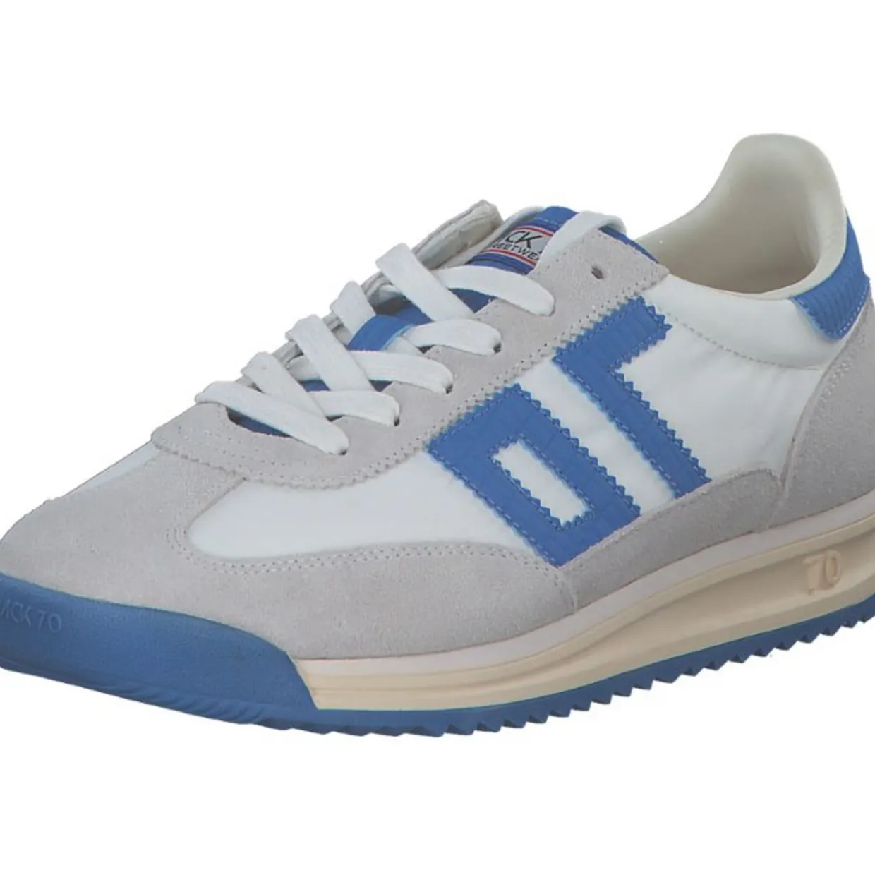 Back 70 Jogger 21, Schnürschuhe, Damen, white french/blue