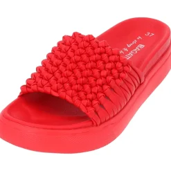 Bagatt A7596, Plateau-Pantoletten, Damen, RED