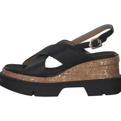 Bagatt AEI81, Plateau-Sandaletten, Damen, Schwarz