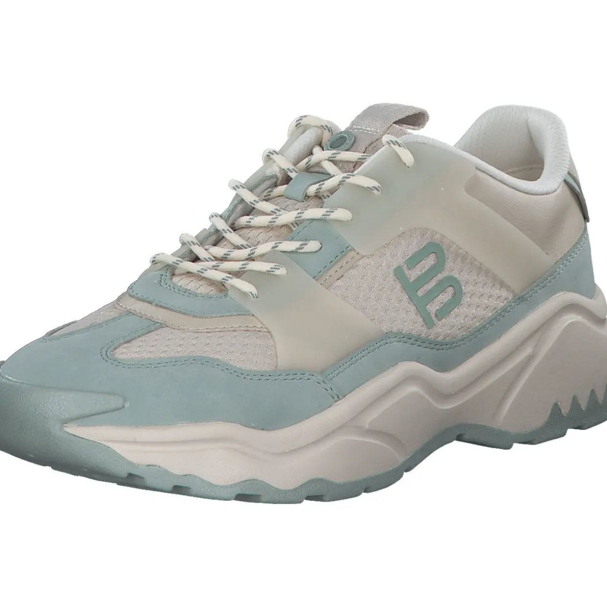 Bagatt AKF01, Schnürschuhe, Damen, beige/blue