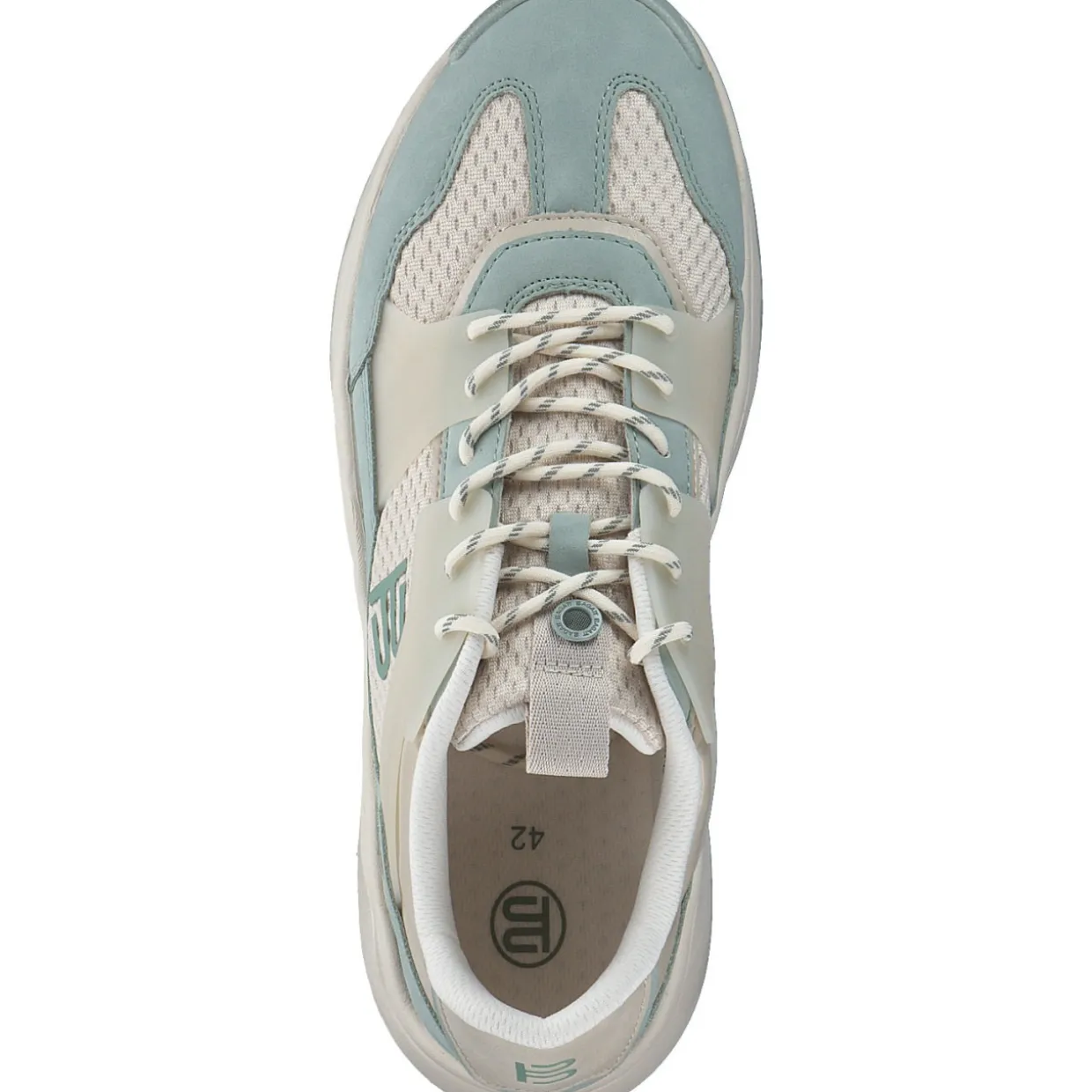 Bagatt AKF01, Schnürschuhe, Damen, beige/blue