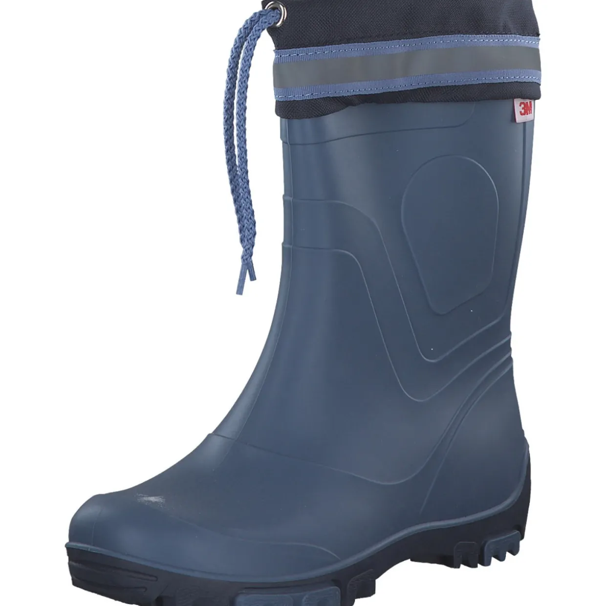 Bockstiegel Bente, Gummistiefel, Kinder, stahlblau