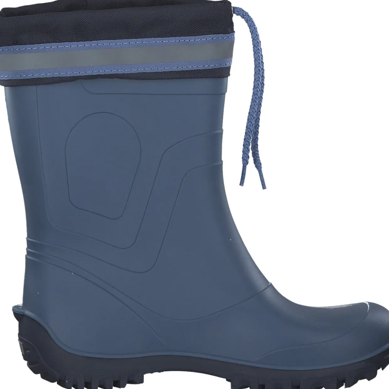 Bockstiegel Bente, Gummistiefel, Kinder, stahlblau