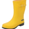 Bockstiegel Lotte-K, Gummistiefel, Damen, gelb/dk grau
