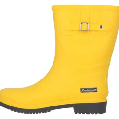 Bockstiegel Lotte-K, Gummistiefel, Damen, gelb/dk grau