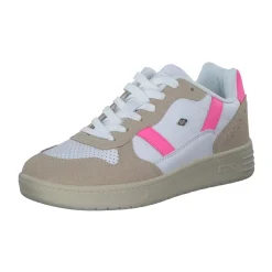 British Knights B47-3616-01 Raww, Schnürschuhe, Damen, white/beige/neon pink