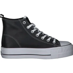 British Knights Kaya Mid B49, Sneakers High, Damen, Schwarz