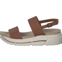 Bugatti 88180, Keilsandaletten, Damen, COGNAC