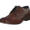 Bugatti A2506, Klassische Halbschuhe, Herren, COGNAC