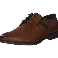Bugatti A9E01, Business-Schnürschuhe, Herren, COGNAC
