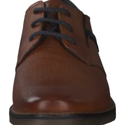 Bugatti A9E01, Business-Schnürschuhe, Herren, COGNAC