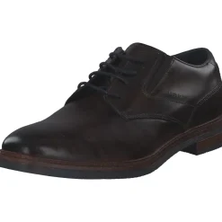 Bugatti AES01, Klassische Halbschuhe, Herren, dark brown