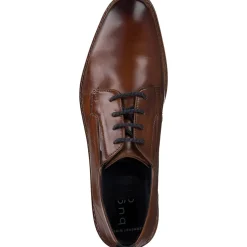 Bugatti A9G02, Schnürschuhe, Herren, cognac