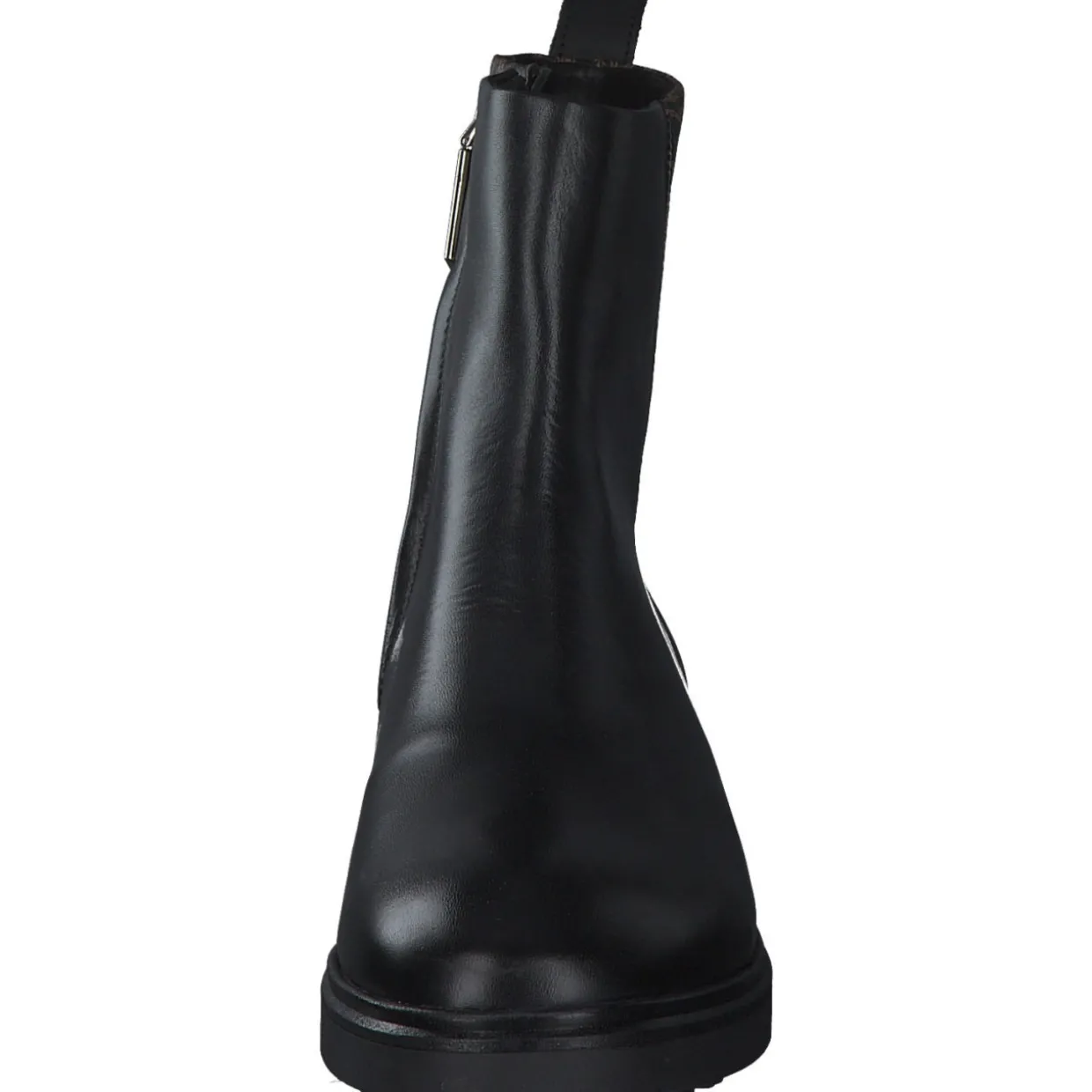 Calvin Klein HW0HW01313, Chelsea Boots, Damen, Schwarz /Brown Mono