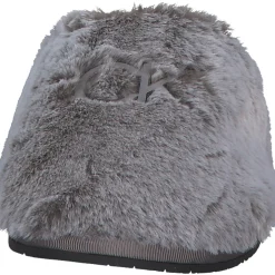 Calvin Klein HW0HW01227, Komfort-Pantoletten, Damen, Grau