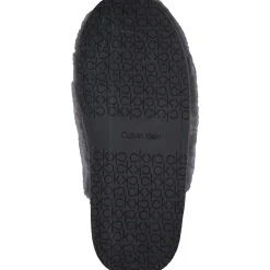 Calvin Klein HW0HW01227, Komfort-Pantoletten, Damen, Grau