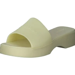 Calvin Klein HW0HW00749, Offene Halbschuhe, Damen, Gelb