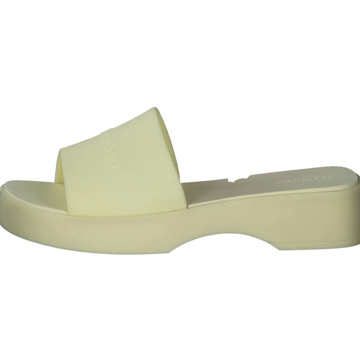 Calvin Klein HW0HW00749, Offene Halbschuhe, Damen, Gelb