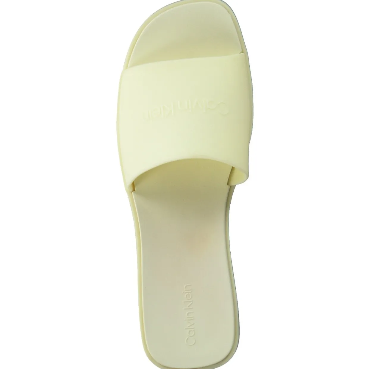 Calvin Klein HW0HW00749, Offene Halbschuhe, Damen, Gelb