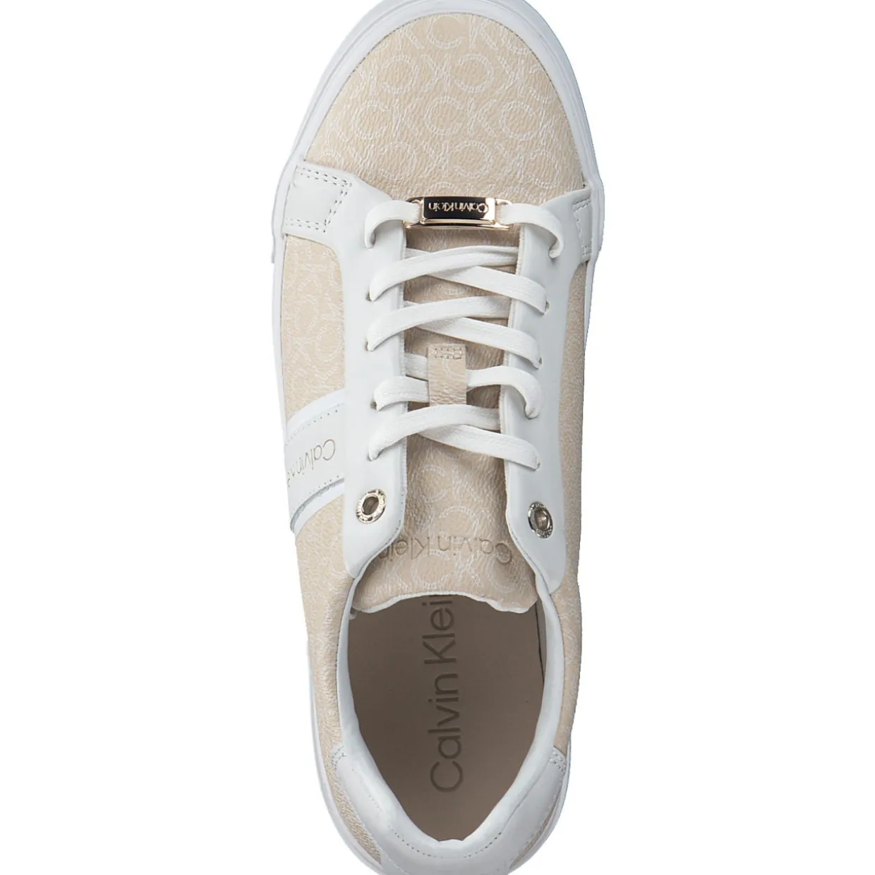 Calvin Klein HW0HW00869, Sneakers Low, Damen, Sand