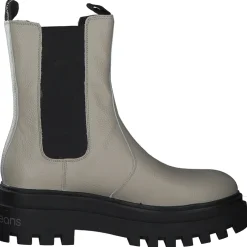 Calvin Klein YW0YW00743, Chelsea Boots, Damen, Beige