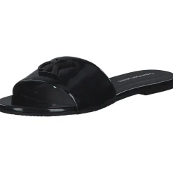Calvin Klein YW0YW01348, Plateau-Pantoletten, Damen, black