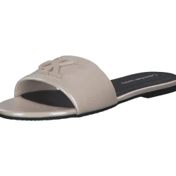 Calvin Klein YW0YW01348, Plateau-Pantoletten, Damen, whisper pink