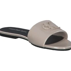 Calvin Klein YW0YW01348, Plateau-Pantoletten, Damen, whisper pink