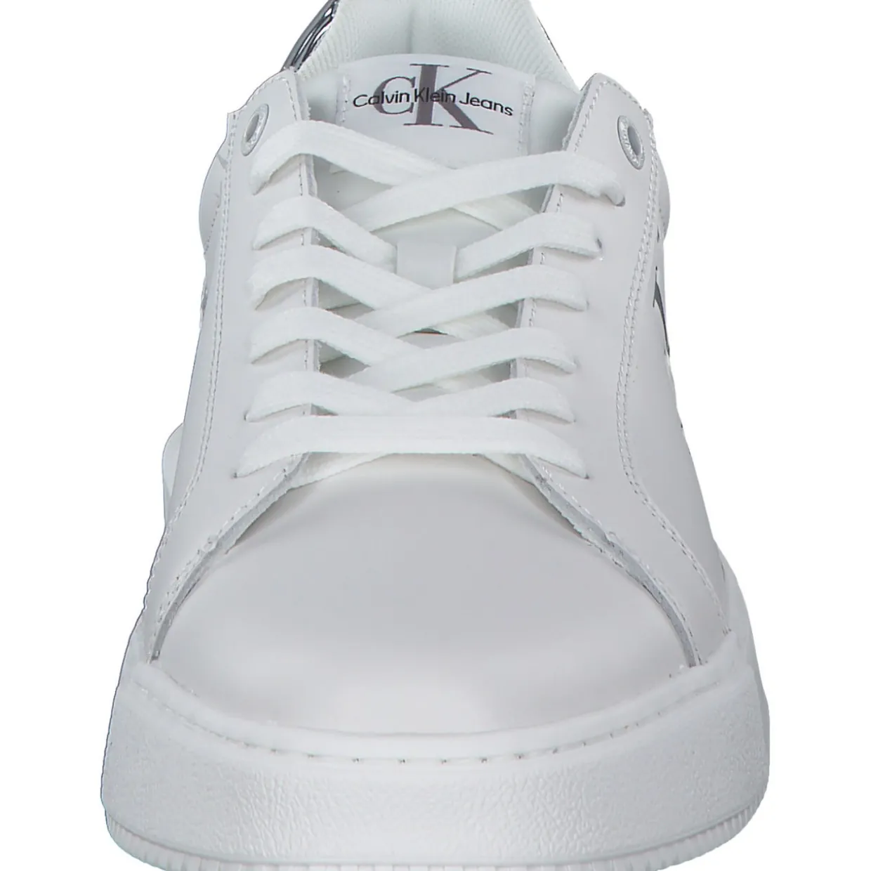 Calvin Klein YW0YW01224, Schnürschuhe, Damen, white/silver