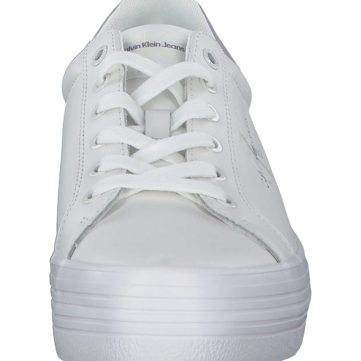 Calvin Klein YW0YW01223, Schnürschuhe, Damen, white/lavendel