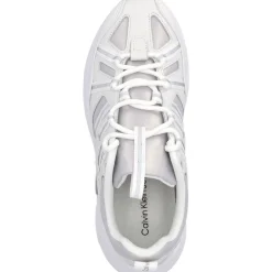 Calvin Klein YW0YW01044, Schnürschuhe, Damen, white/reflective