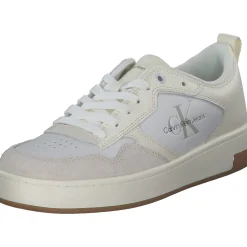 Calvin Klein YW0YW00876, Sneakers Low, Damen, Weiß