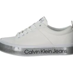 Calvin Klein YW0YW00491, Sneakers Low, Damen, Weiß