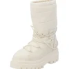 Calvin Klein YW0YW01146, Winterstiefel, Damen, Weiß (Creamy White)