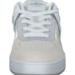 Calvin Klein YW0YW014900GD, Schnürschuhe, Damen, creamy white / bright