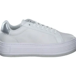 Calvin Klein YW0YW015160K9, Schnürschuhe, Damen, bright white / silver