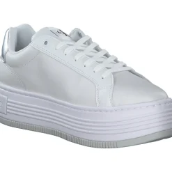 Calvin Klein YW0YW015160K9, Schnürschuhe, Damen, bright white / silver