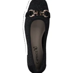 Caprice 22503, Ballerinas, Damen, BLACK COMB