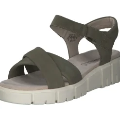 Caprice 28258, Klassische Sandalen, Damen, Cactus Nubuc