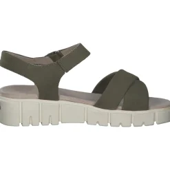 Caprice 28258, Klassische Sandalen, Damen, Cactus Nubuc