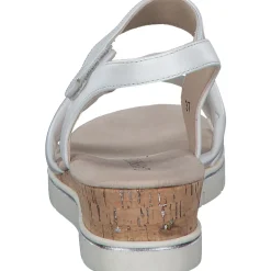 Caprice 28709, Plateau-Sandaletten, Damen, Weiß