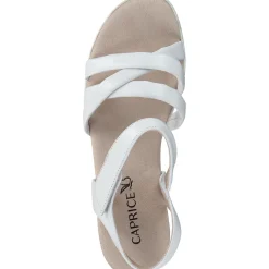 Caprice 28709, Plateau-Sandaletten, Damen, Weiß