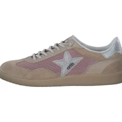Cetti C1385 SRA, Schnürschuhe, Damen, beige/rose