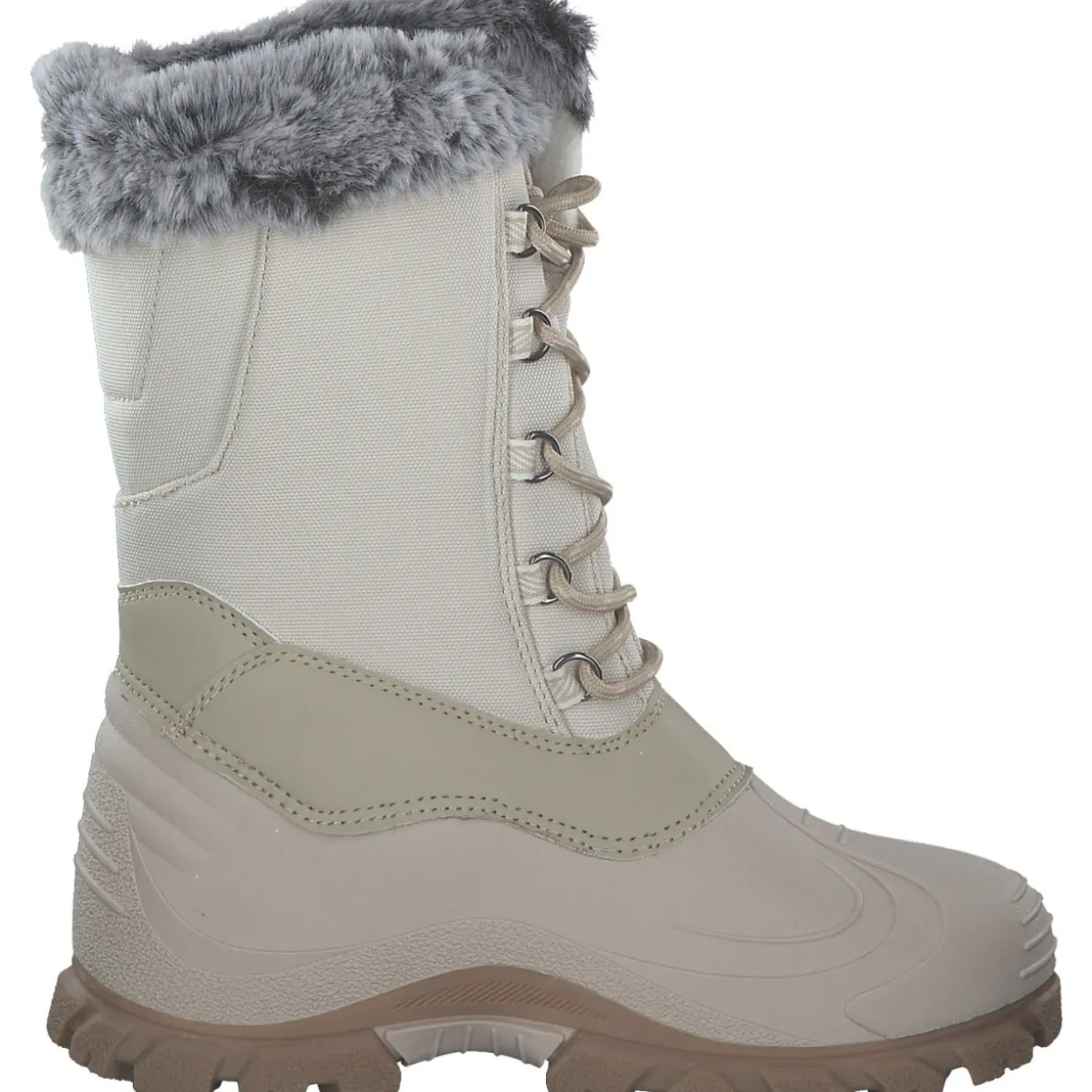 CMP Girl Magdalena 3Q76455J, Winterstiefel, Kinder, Beige/Weiß