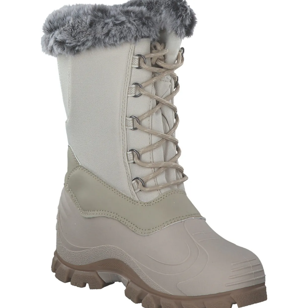 CMP Girl Magdalena 3Q76455J, Winterstiefel, Kinder, Beige/Weiß