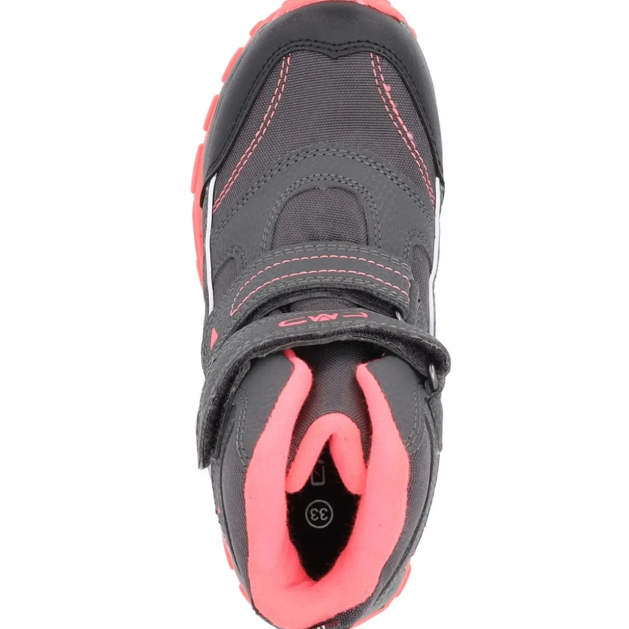 CMP Pyry 38Q4514 W, Stiefel (Kinder), Kinder, titanio-red fluo