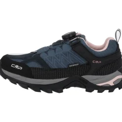 CMP Rigel Low Fitgo 3Q14826 W, Schnürschuhe, Damen, asphalt-antracite-rose