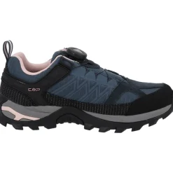 CMP Rigel Low Fitgo 3Q14826 W, Schnürschuhe, Damen, asphalt-antracite-rose